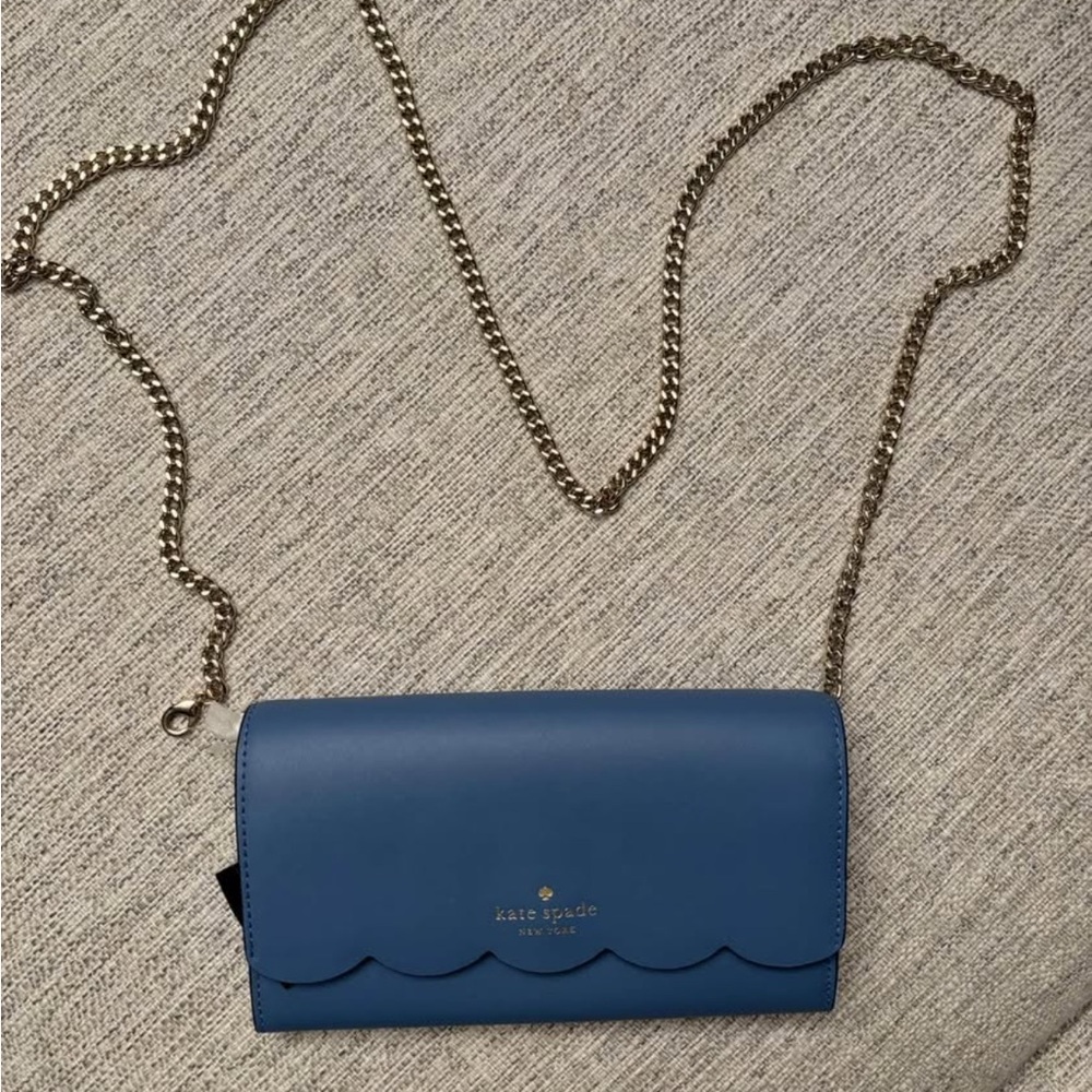 Kate Spade Blue Crossbody Bag